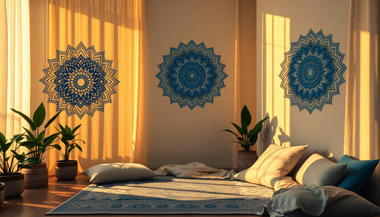 Elevate Your Space: Infusing Spiritual Serenity with Mandala Designs